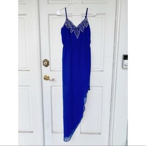 BOGO🎉 A’gaci asymmetric high-low maxi dress